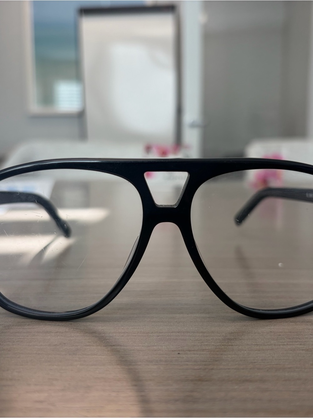 Saint Laurent Classic BlackAviator Reading Glasses